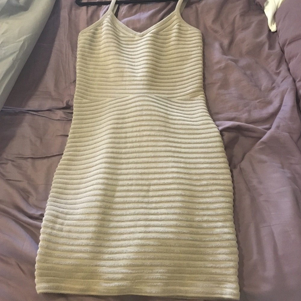 tan and cream ALEXANDER WANG DRESS